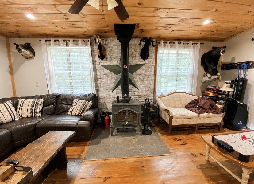1939 Dry Brook Road Hancock, NY 13783 - Photo 6 of 25 wood stove