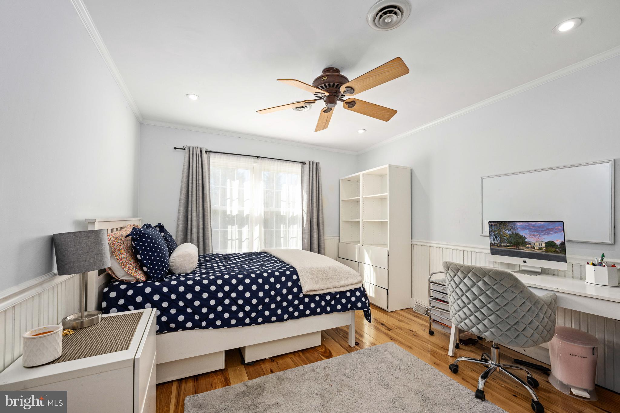 224 Prince Street Northeast Leesburg, VA 20176 - Photo 28 of 84 Bright and airy bedroom with modern charm.