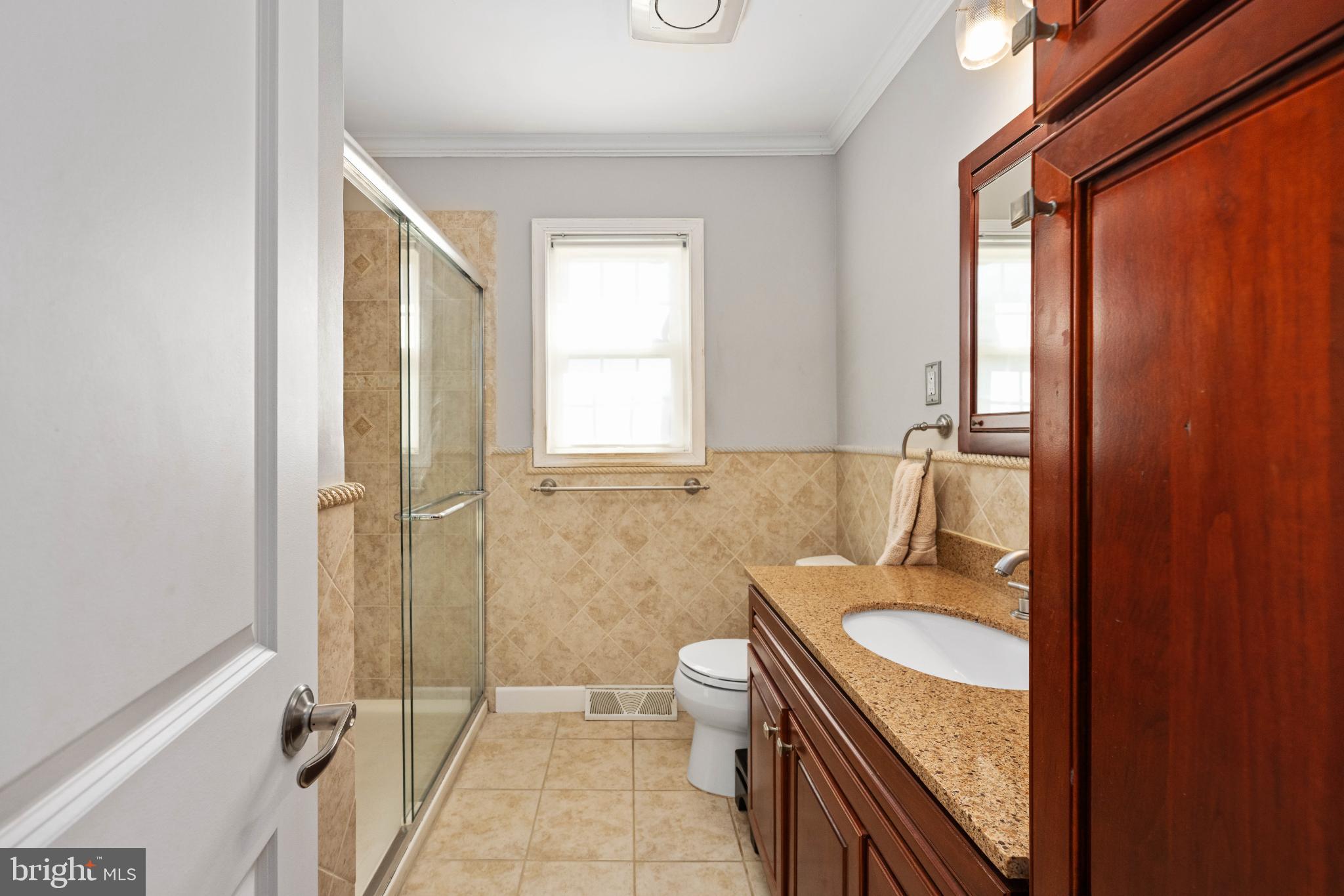 224 Prince Street Northeast Leesburg, VA 20176 - Photo 29 of 84 Modern hall bathroom with elegant finishes.