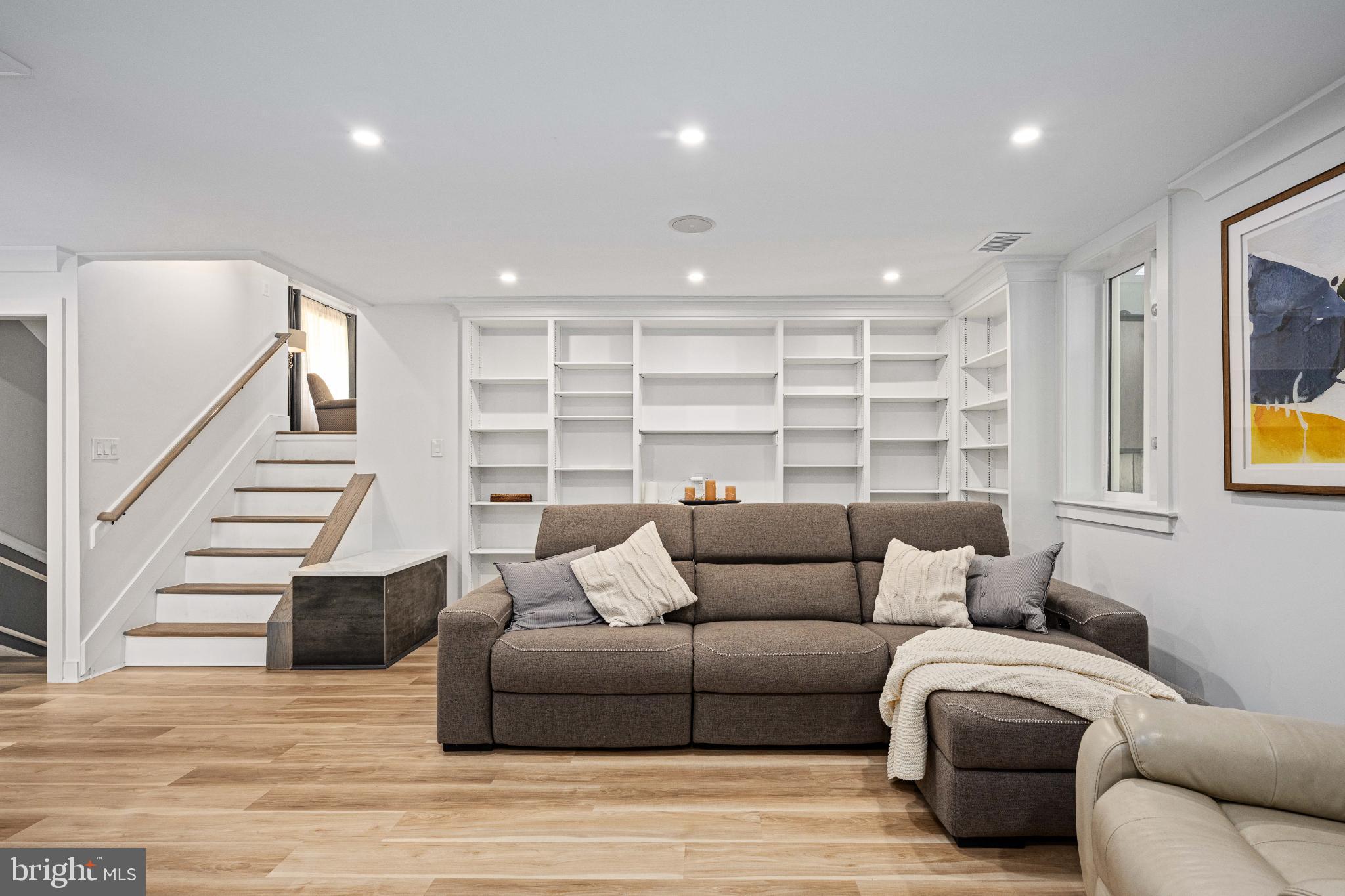 224 Prince Street Northeast Leesburg, VA 20176 - Photo 43 of 84 a living room with furniture and a couch