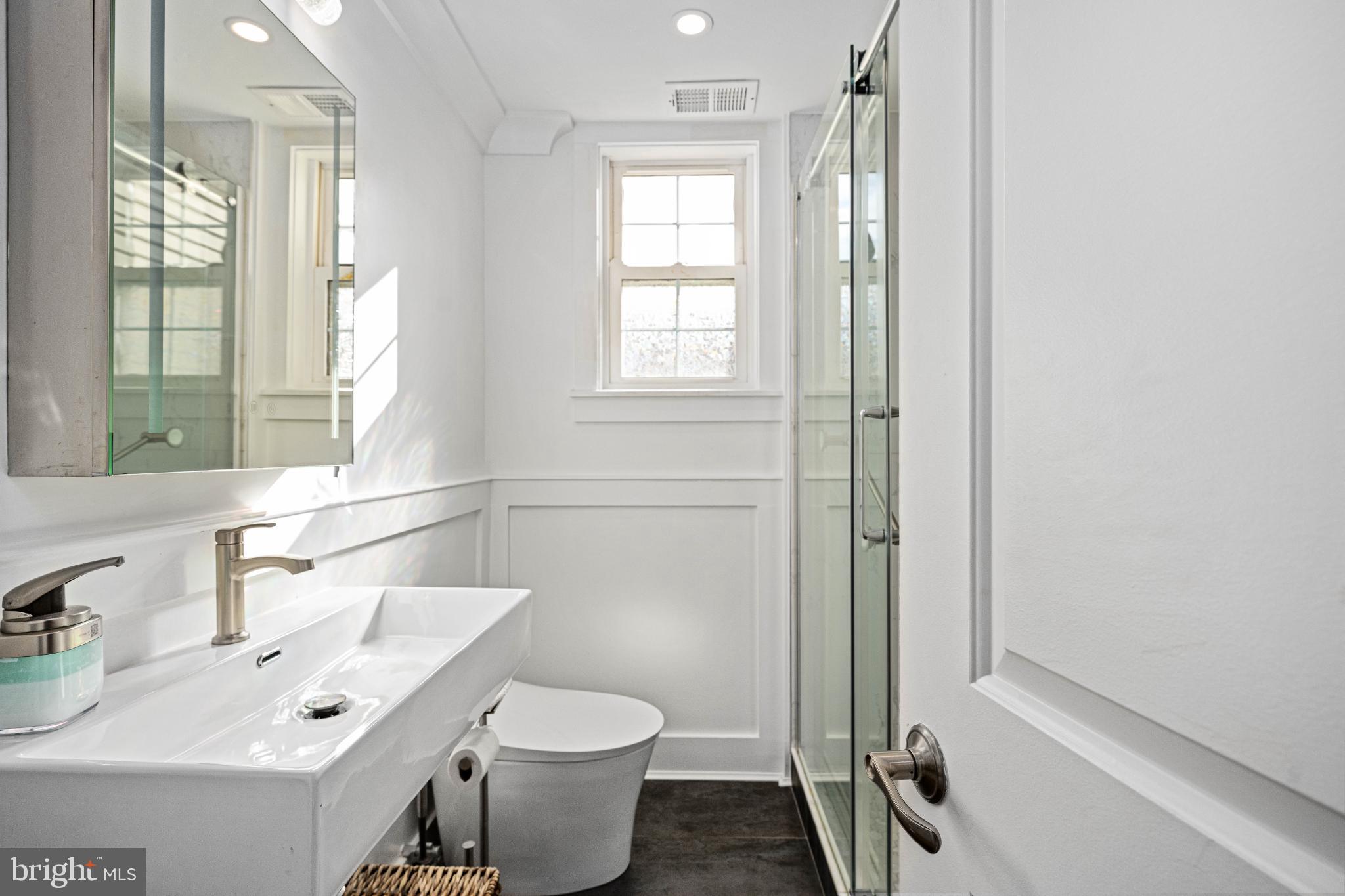 224 Prince Street Northeast Leesburg, VA 20176 - Photo 55 of 79 Sleek and modern bathroom oasis Nwly renovated