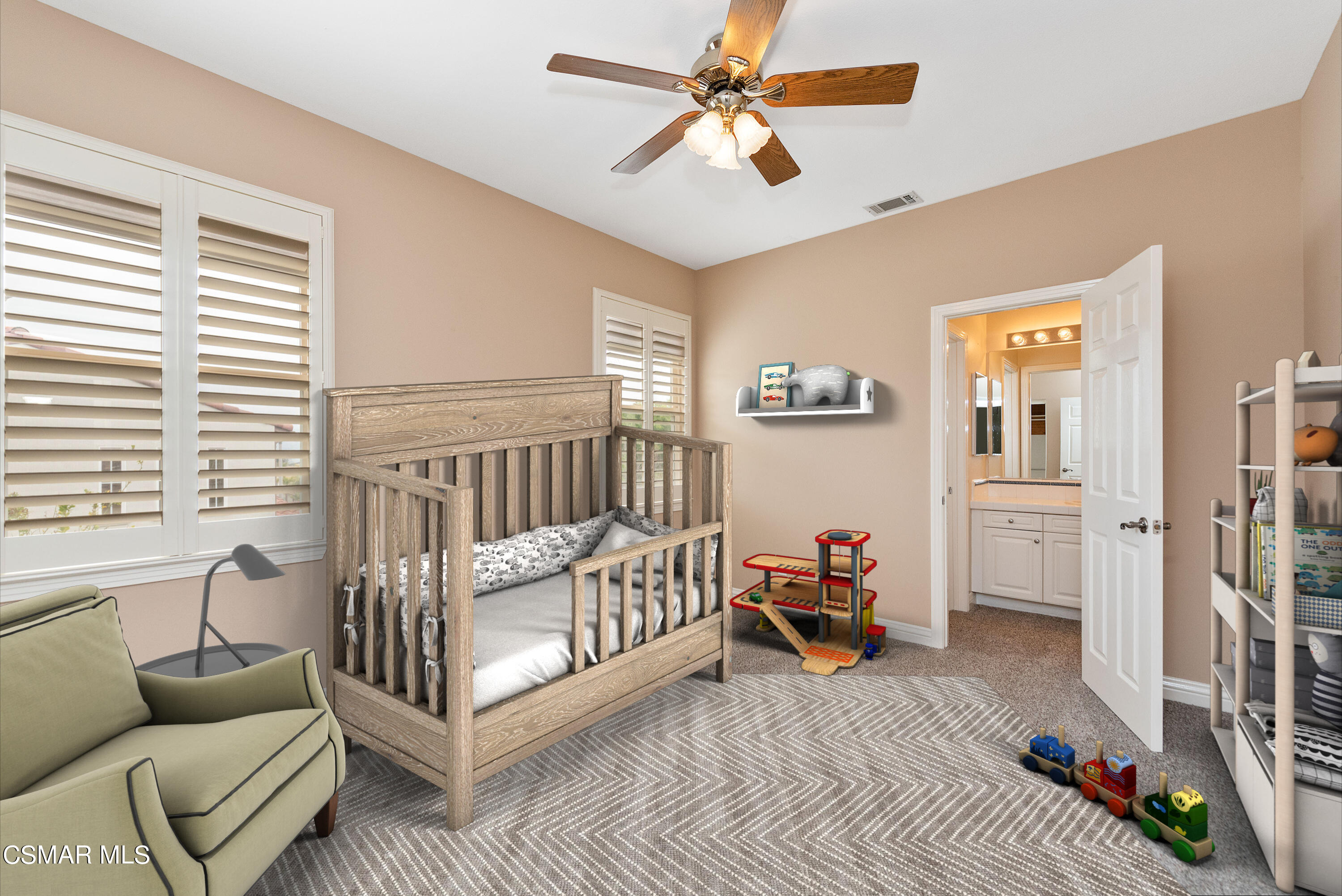 3290 Rising Star Avenue Simi Valley, CA 93063 - Photo 54 of 89 Jack & Jill Bedroom