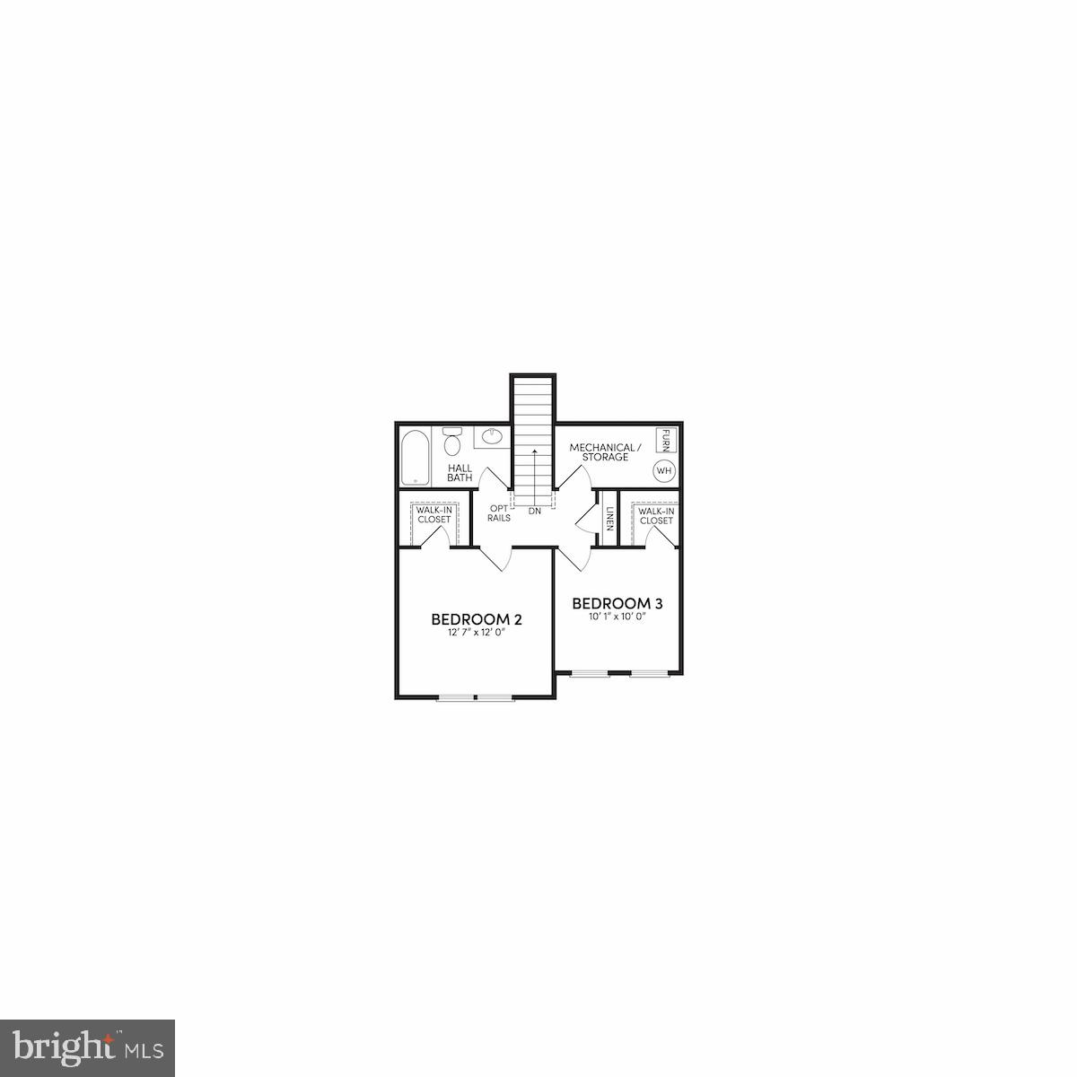 119 Heirloom Way Winchester, VA 22603 - Photo 24 of 26 a picture of a bench in a room