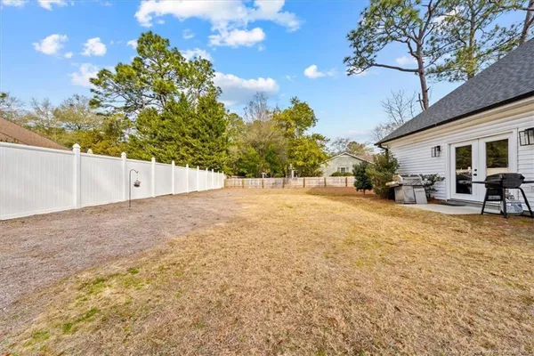 a view of outdoor space and yard