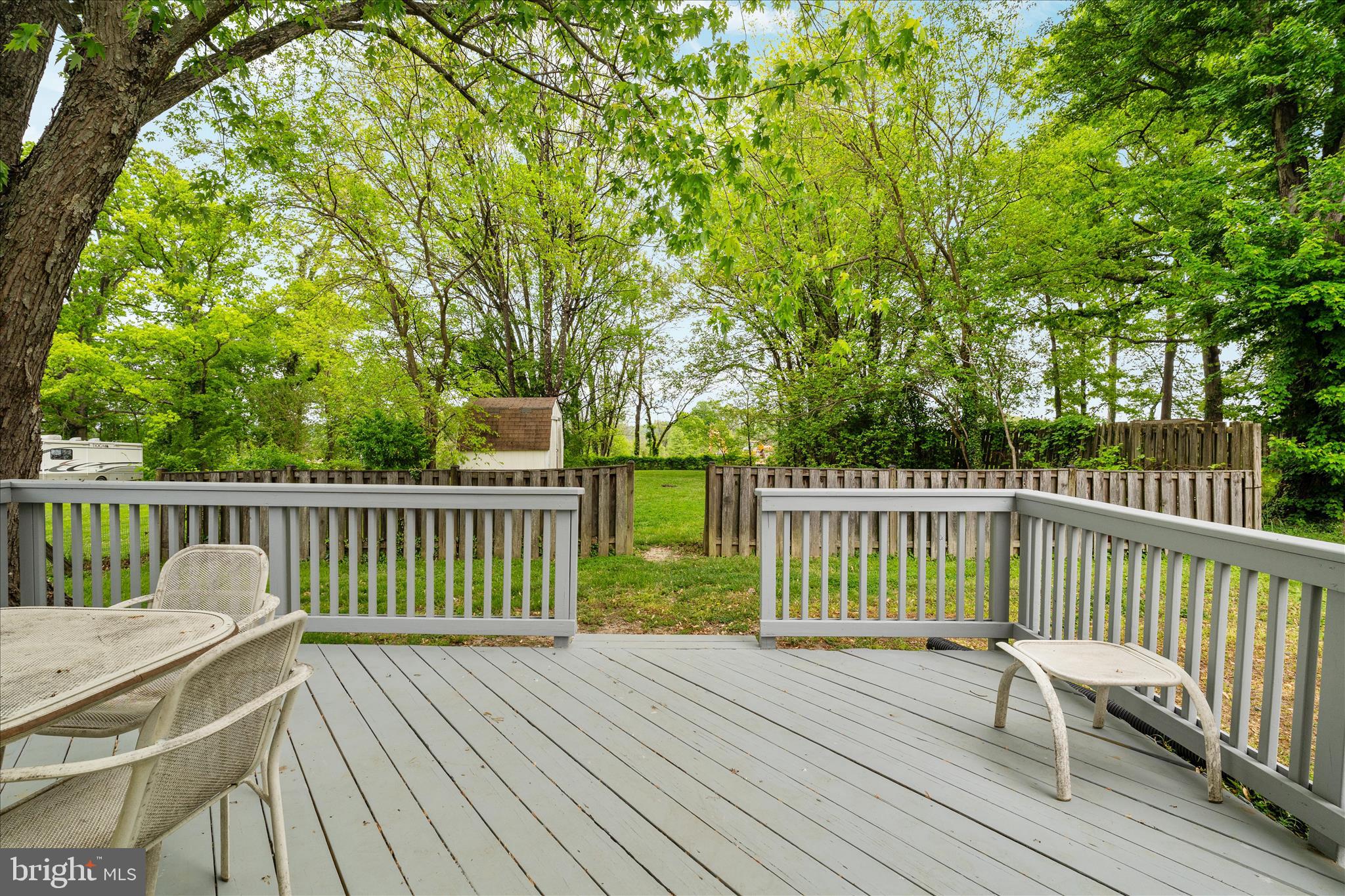 3961 Rectortown Road Marshall, VA 20115 - Photo 20 of 35 a view of balcony with deck and wooden floor