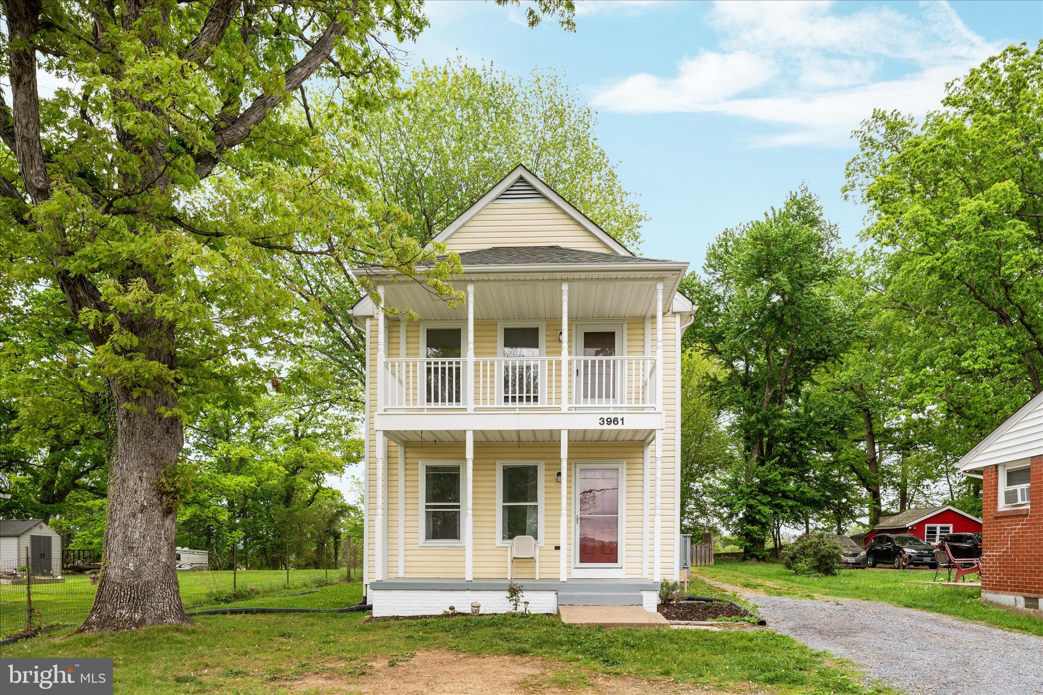 3961 Rectortown Road Marshall, VA 20115 - Photo 2 of 35 a view of house with yard and green space