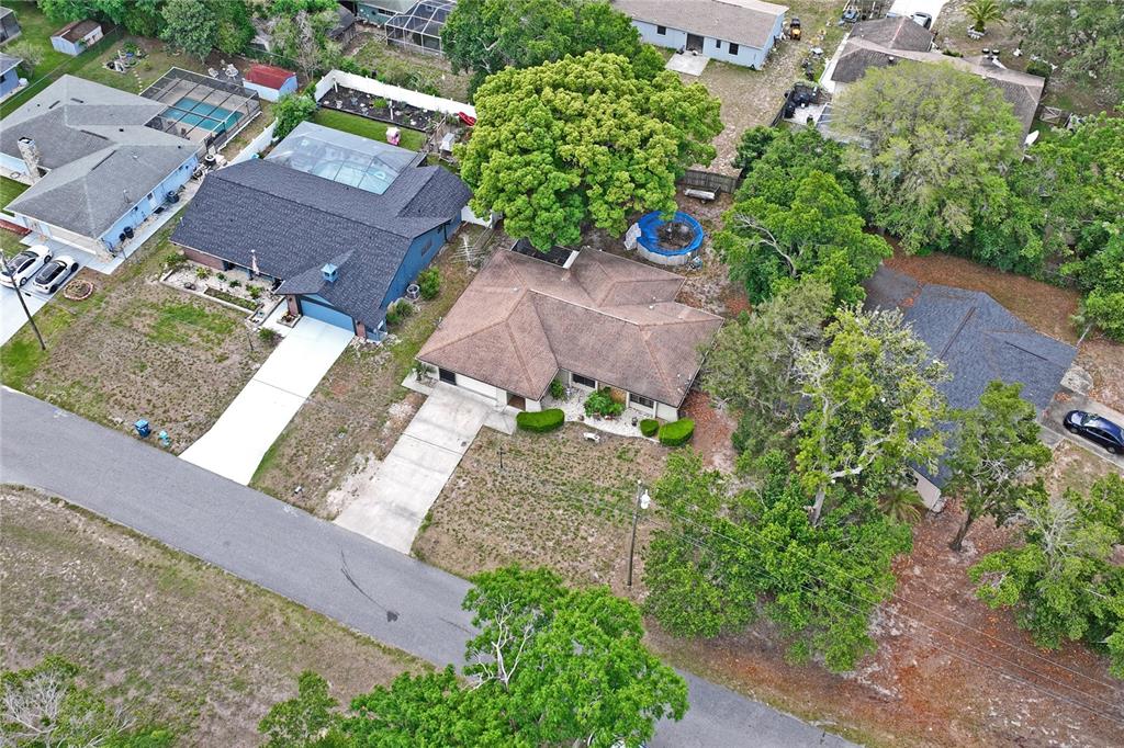 11122 Maderia Street Spring Hill, FL 34609 - Photo 46 of 49 an aerial view of a house