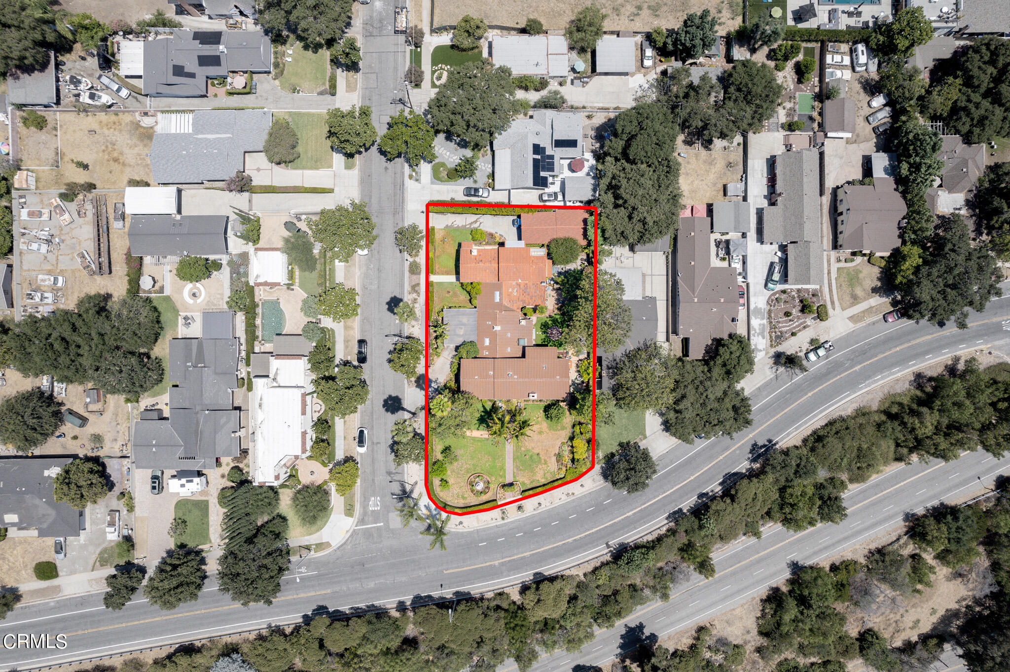 1436 North Arroyo Boulevard Pasadena, CA 91103 - Photo 38 of 44 Drone Overhead