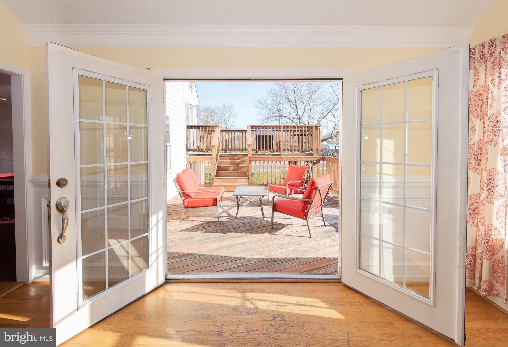 7582 Alleghany Road Manassas, VA 20111 - Photo 22 of 30 French doors open to Deck