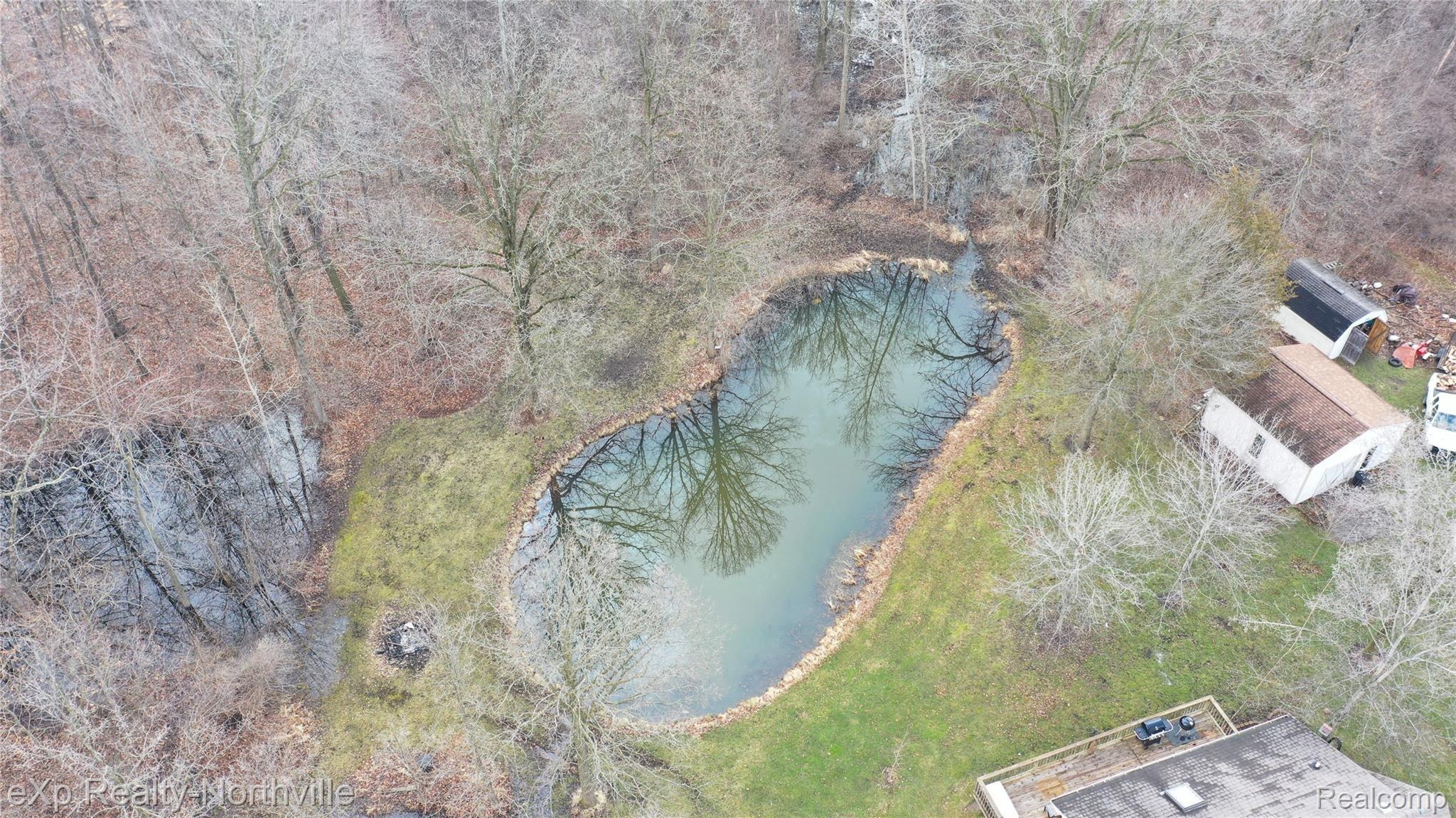 6573 Pinckney Road Pinckney, MI 48169 - Photo 19 of 20 Aerial - Backyard