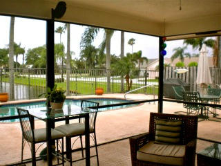 9949 Majorca Place Boca Raton, FL 33434 - Photo 15 of 24 Screened Porch