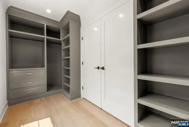 a bathroom with a shower and a bathtub