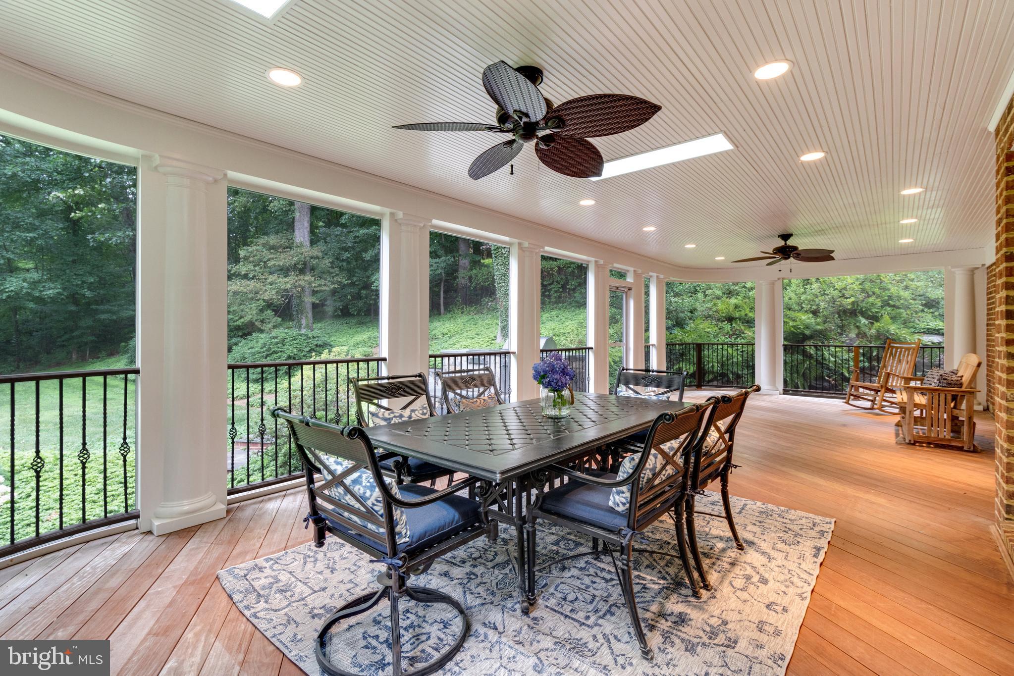 8618 Brook Road McLean, VA 22102 - Photo 25 of 81 Screened porch
