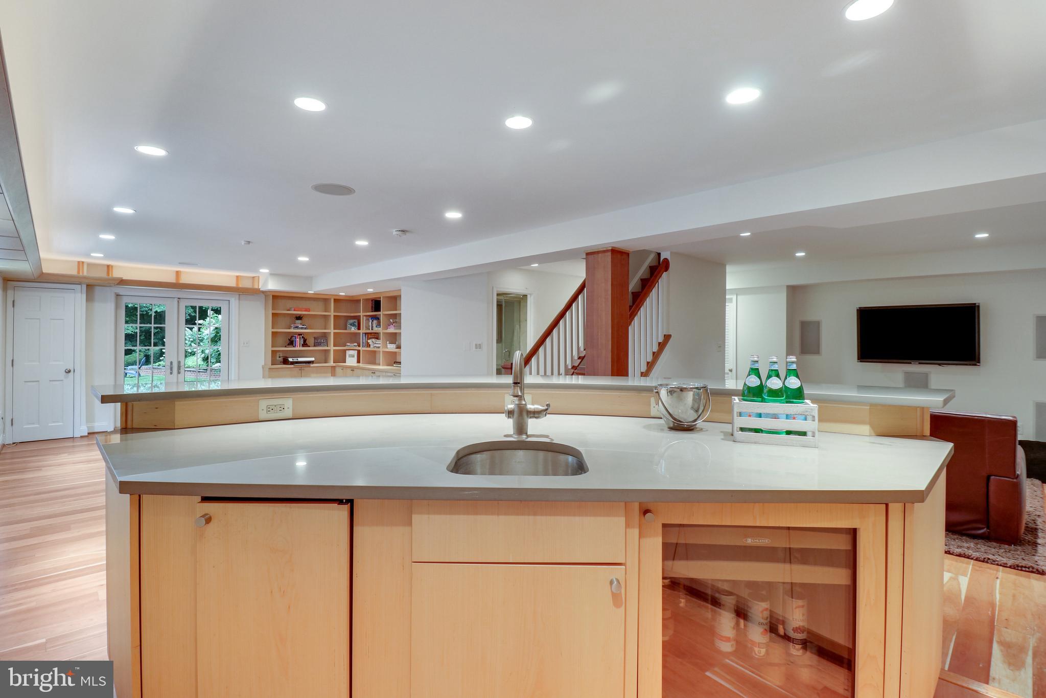 8618 Brook Road McLean, VA 22102 - Photo 59 of 81 Ice maker & Bev Refrigerator