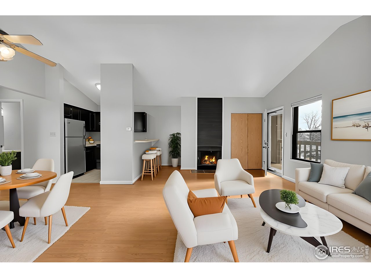 This image has been virtually staged to show potential use of space.