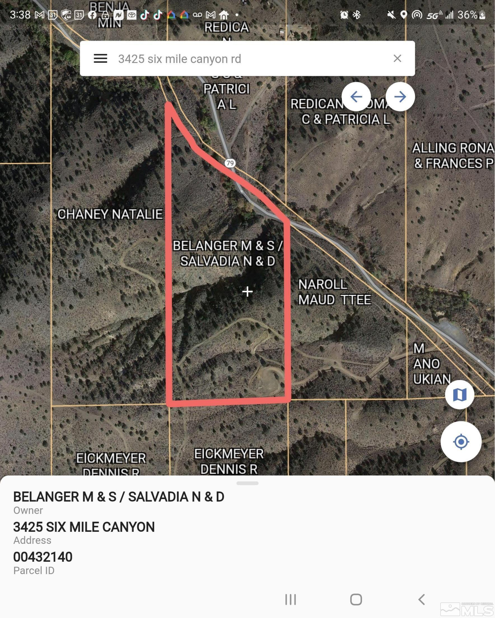 3425 Six Mile Canyon Road Virginia City, NV 89440 - Photo 2 of 21 Photo 2