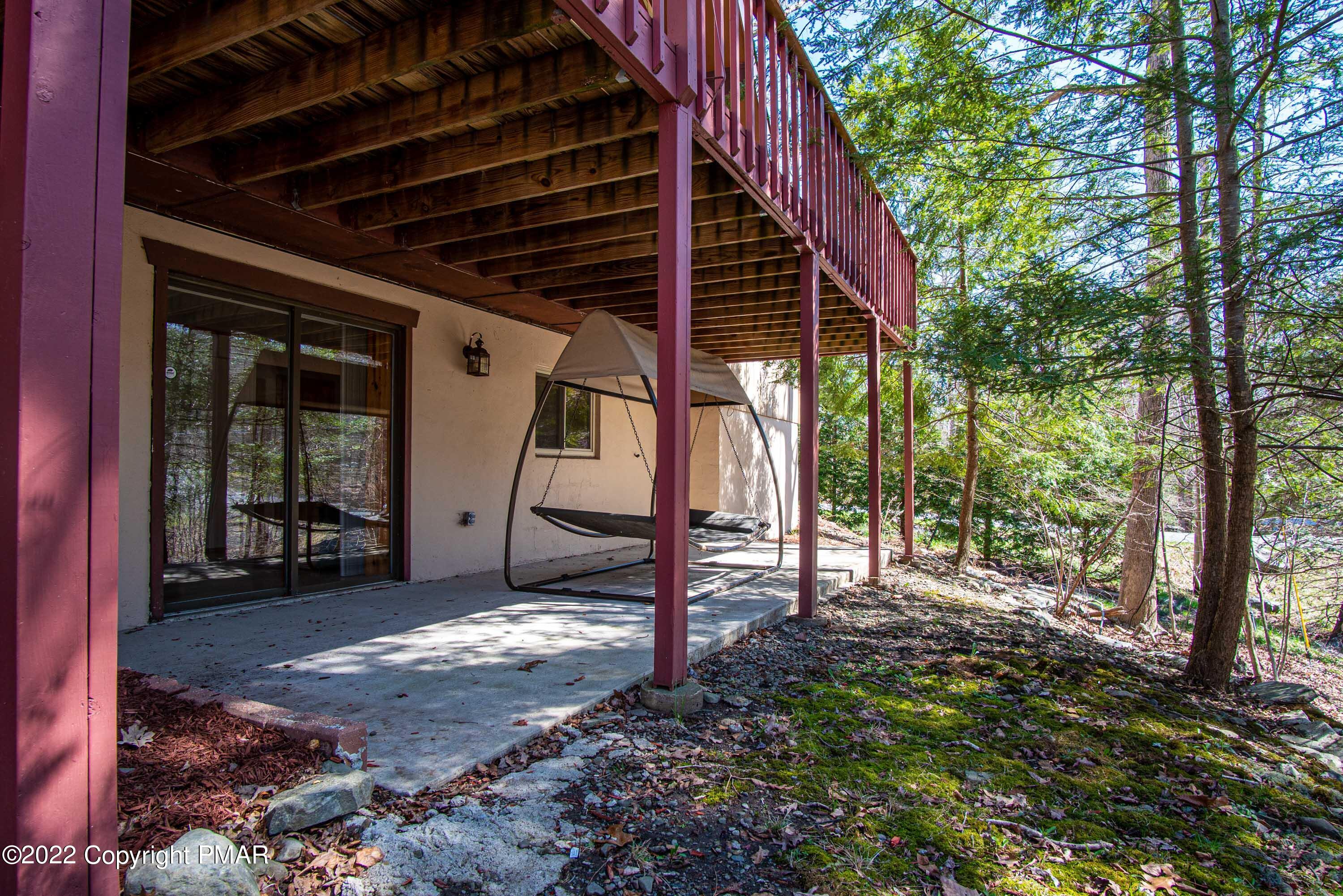 6374 Decker Road Bushkill, PA 18324 - Photo 51 of 60 a view of a house with backyard