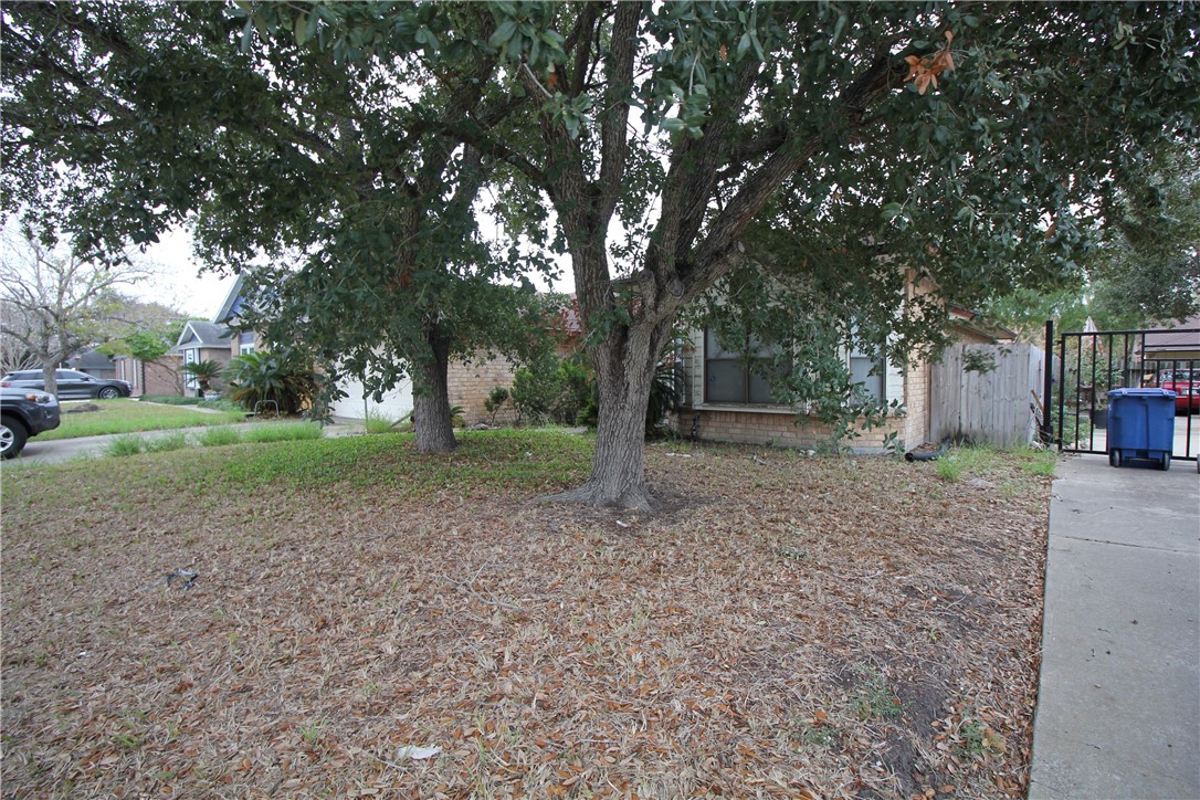 5409 Timbergate Drive Corpus Christi, TX 78413 - Photo 2 of 14 a backyard of a house with lots of green space