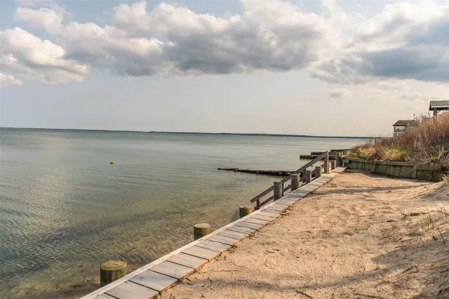 a view of ocean view with beach