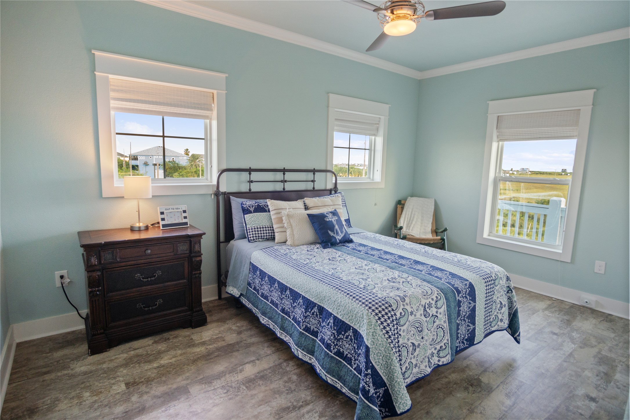 1682 Hamilton Avenue Port Bolivar, TX 77650 - Photo 27 of 38 a bedroom with a bed and window