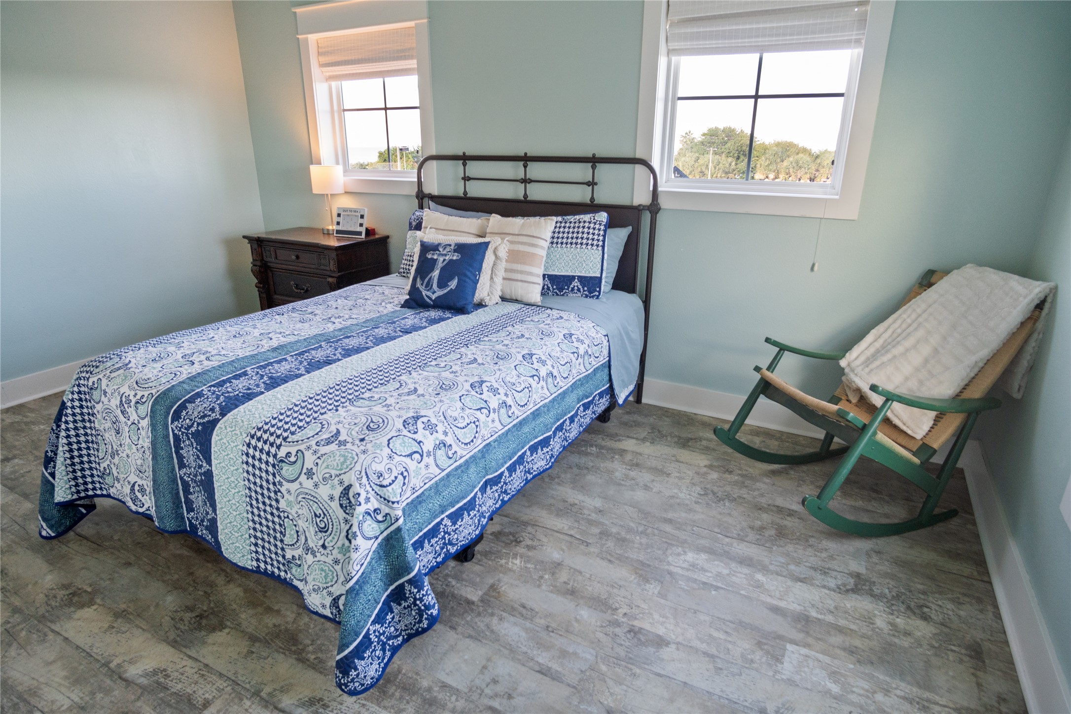 1682 Hamilton Avenue Port Bolivar, TX 77650 - Photo 28 of 38 a bedroom with a bed chair and window