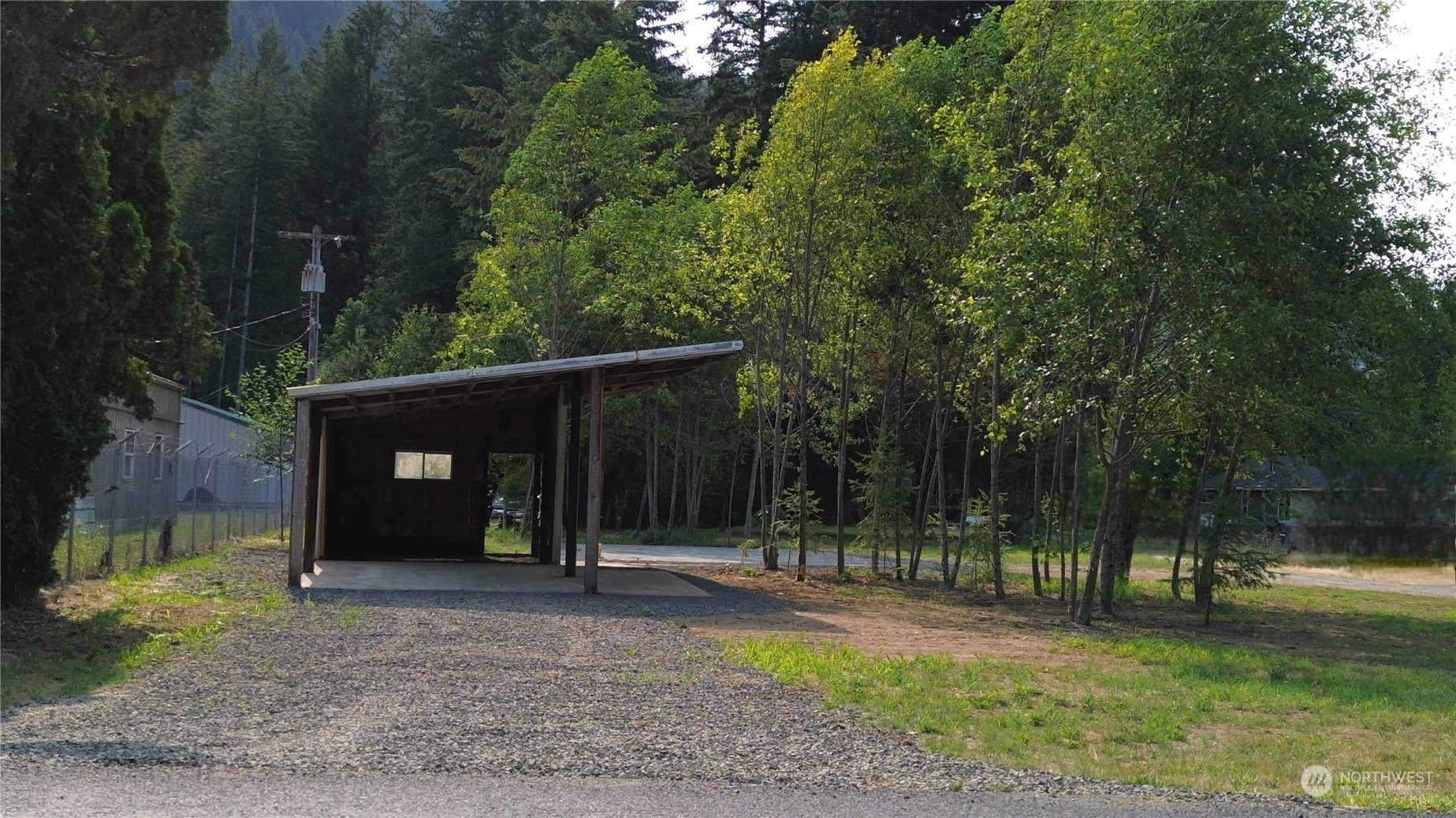 126 Chapman Road Morton, WA 98356 - Photo 2 of 8 a view of a park with large trees