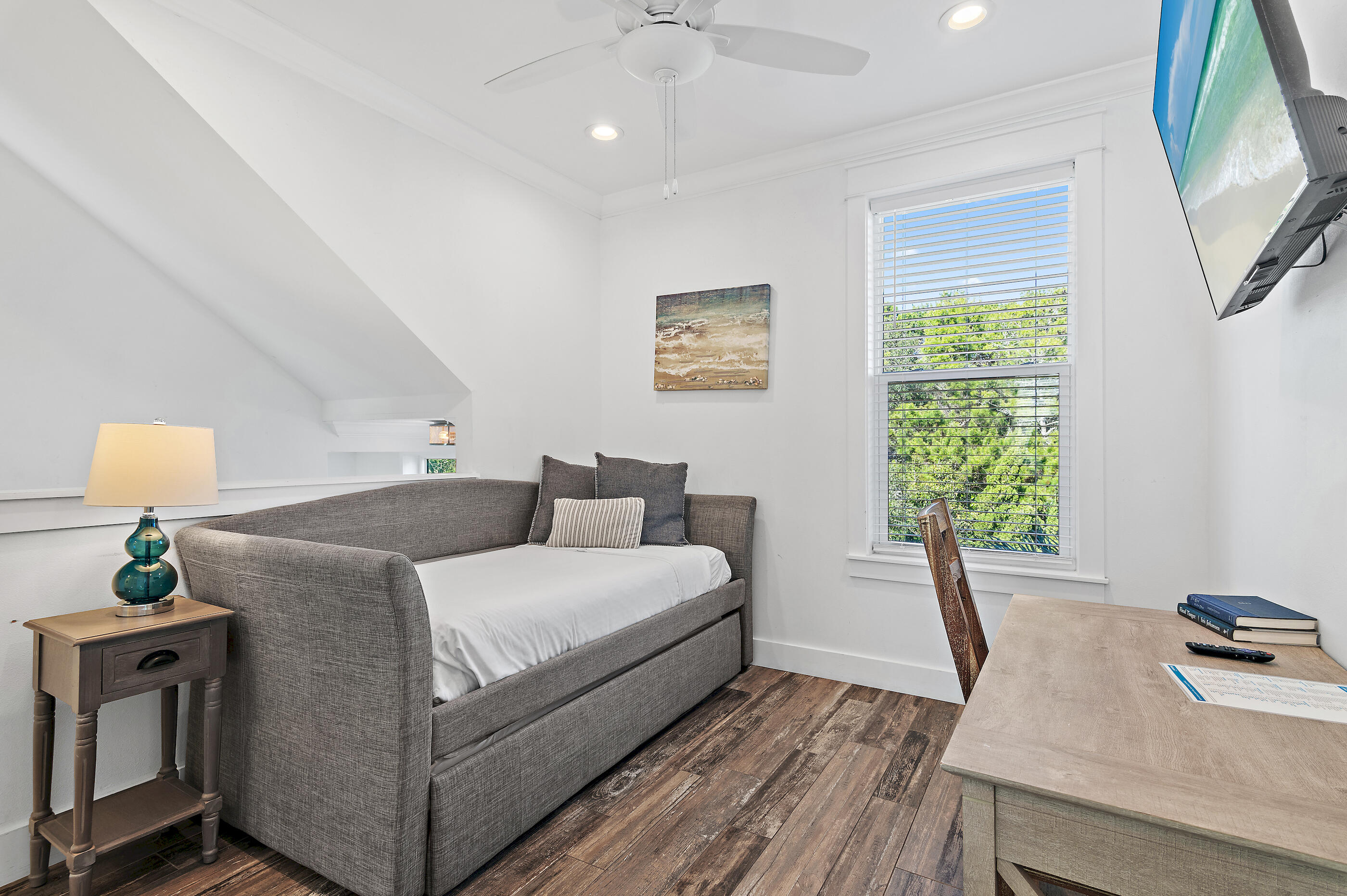 33 Sugar Sand Lane Santa Rosa Beach, FL 32459 - Photo 18 of 35 a bedroom with a bed and a window