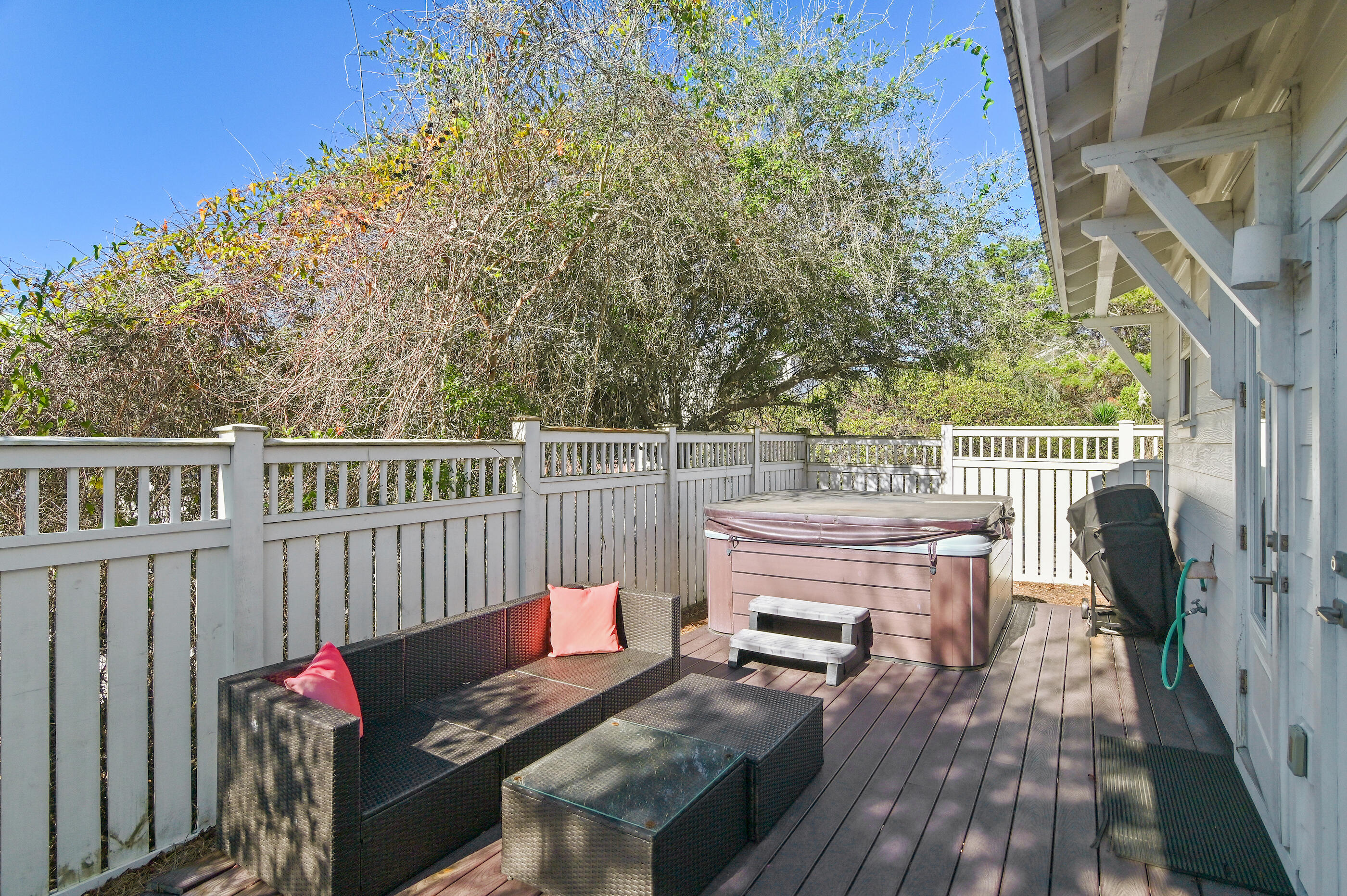 33 Sugar Sand Lane Santa Rosa Beach, FL 32459 - Photo 35 of 35 a view of a deck with furniture