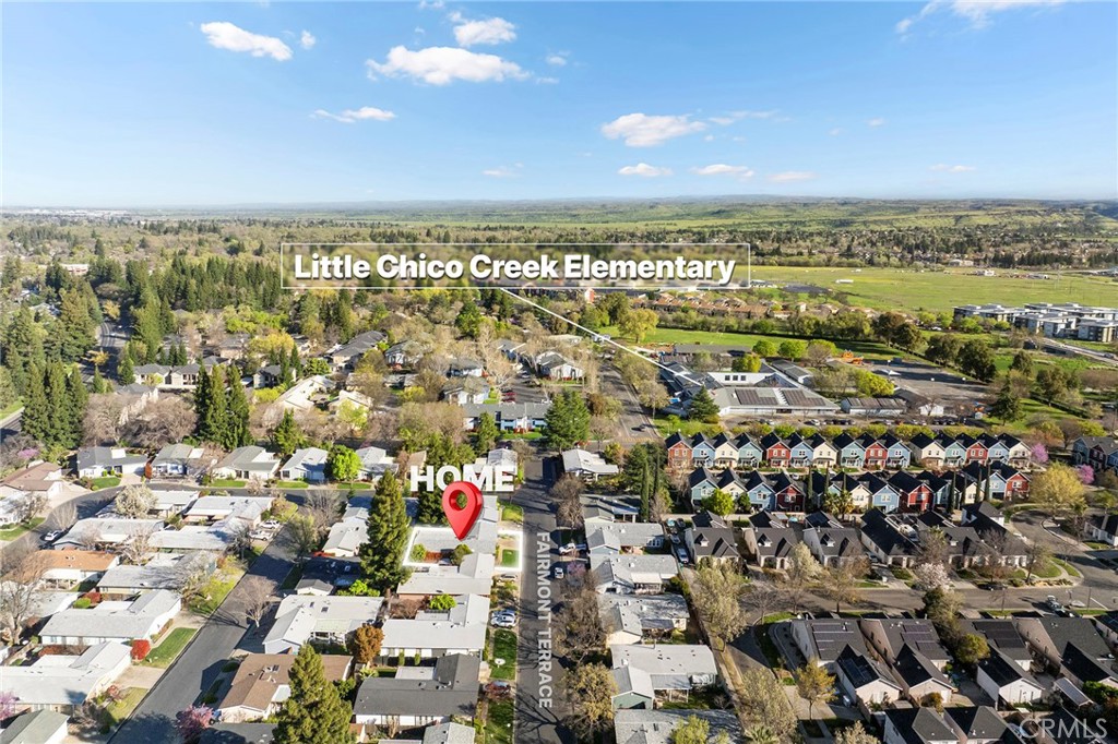 2050 Springfield Drive, Unit 323 Chico, CA 95928 - Photo 43 of 43 an aerial view of multiple house