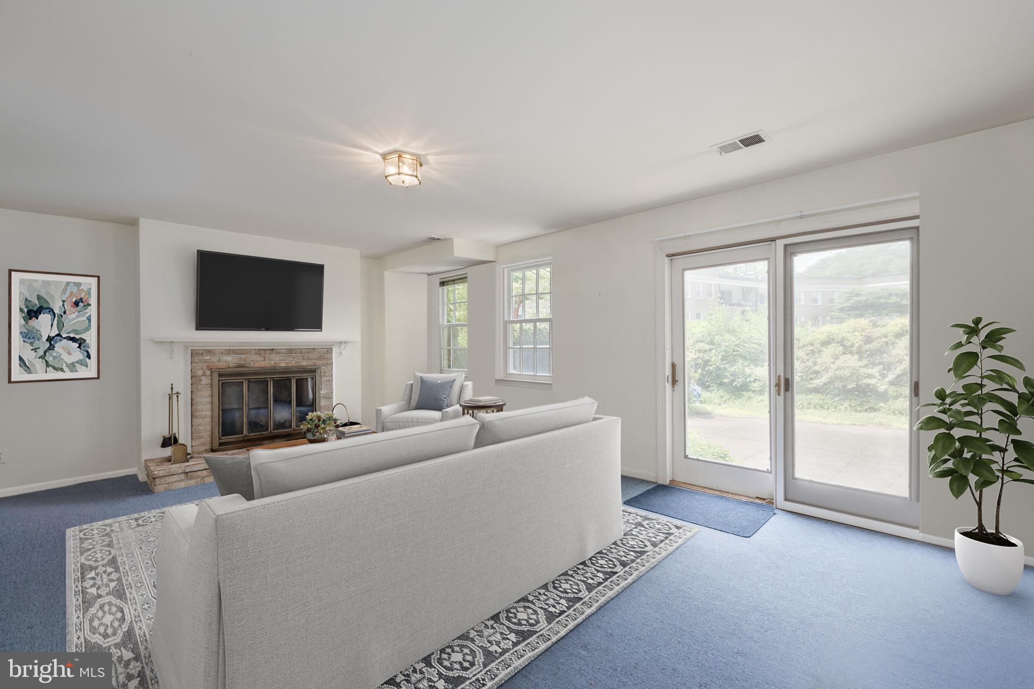 3581 Hamlet Place Chevy Chase, MD 20815 - Photo 21 of 30 Lower Level - Family / Recreation Room