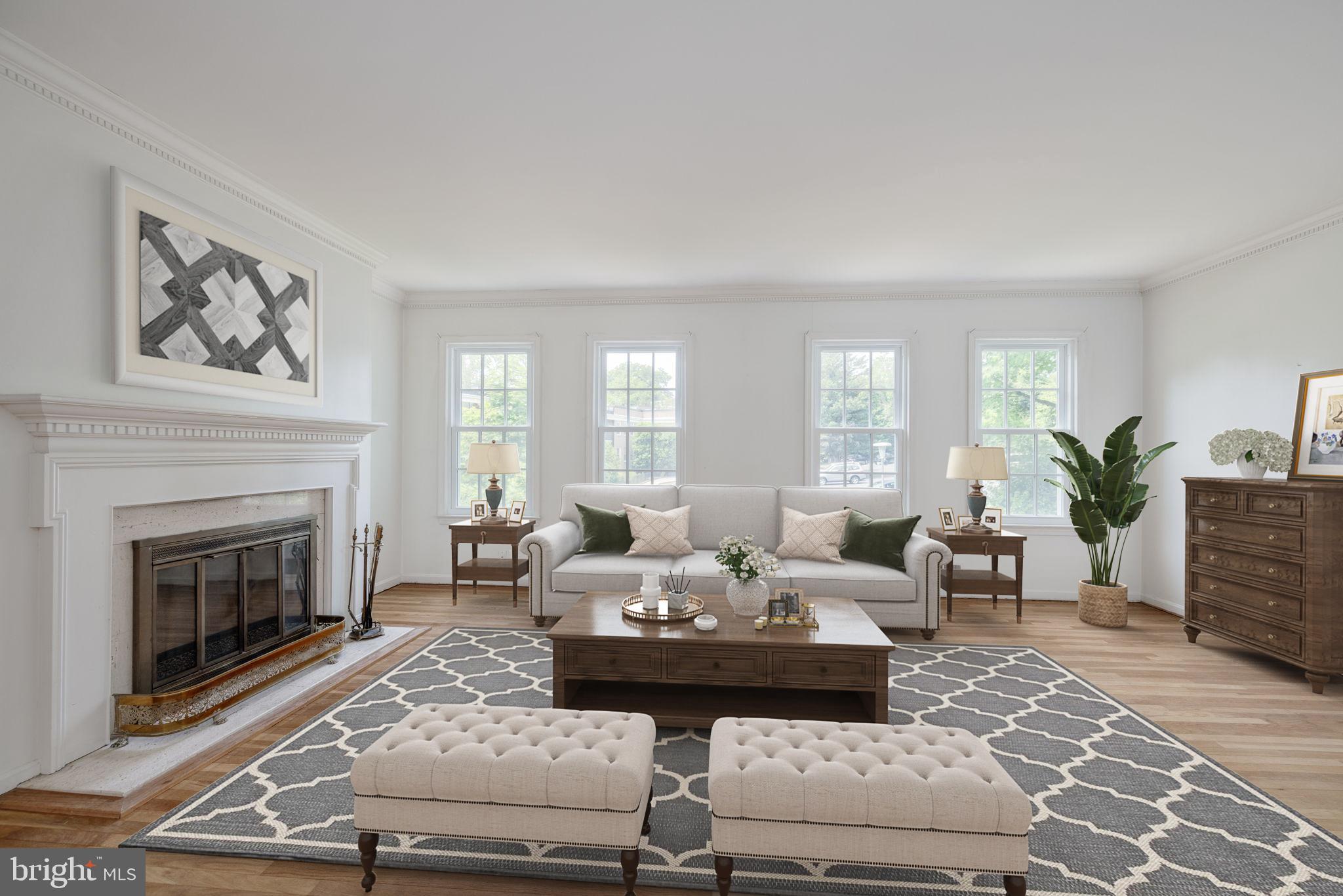 3581 Hamlet Place Chevy Chase, MD 20815 - Photo 4 of 30 Main Level - Living Room