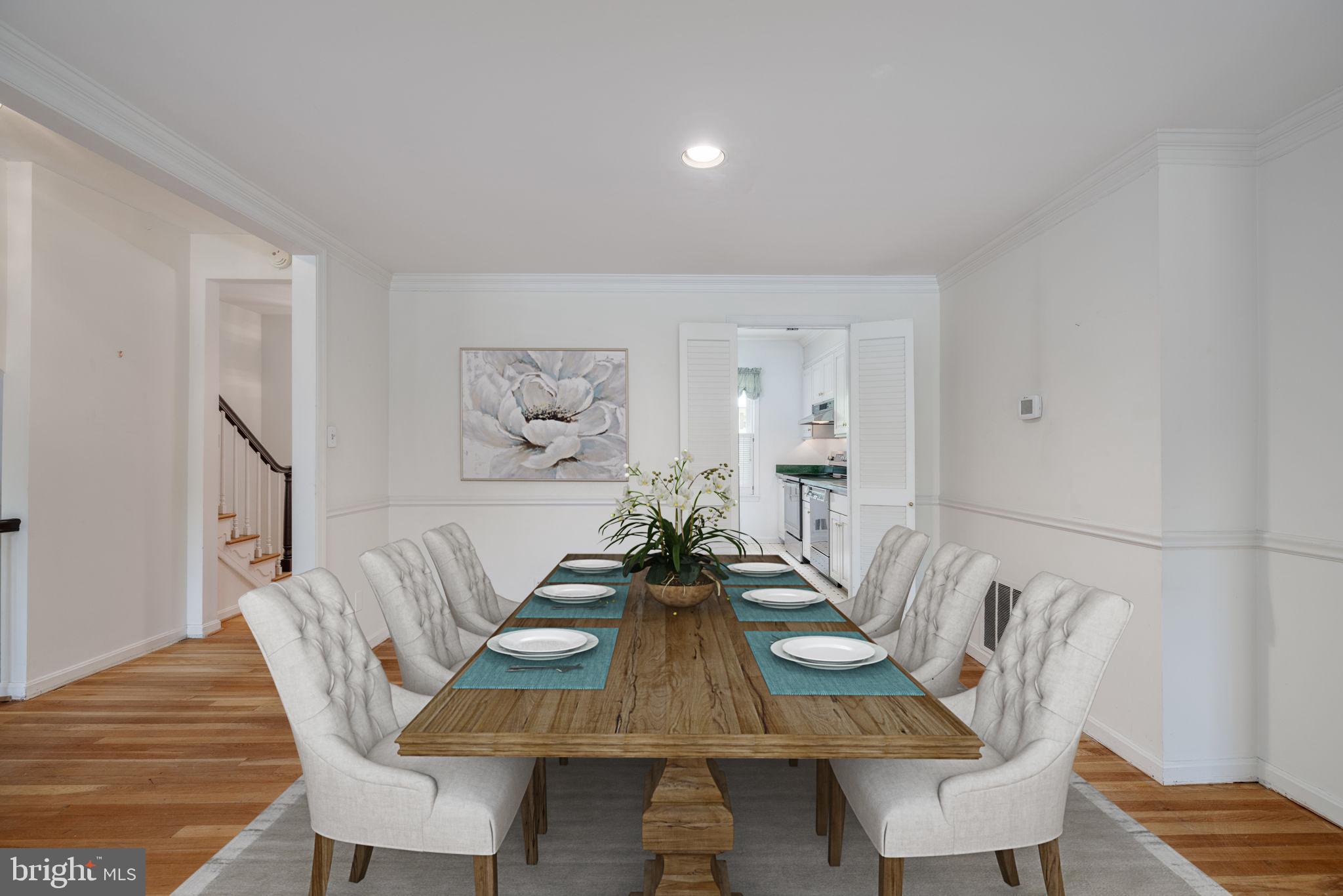 3581 Hamlet Place Chevy Chase, MD 20815 - Photo 7 of 30 Main Level - Dining Room
