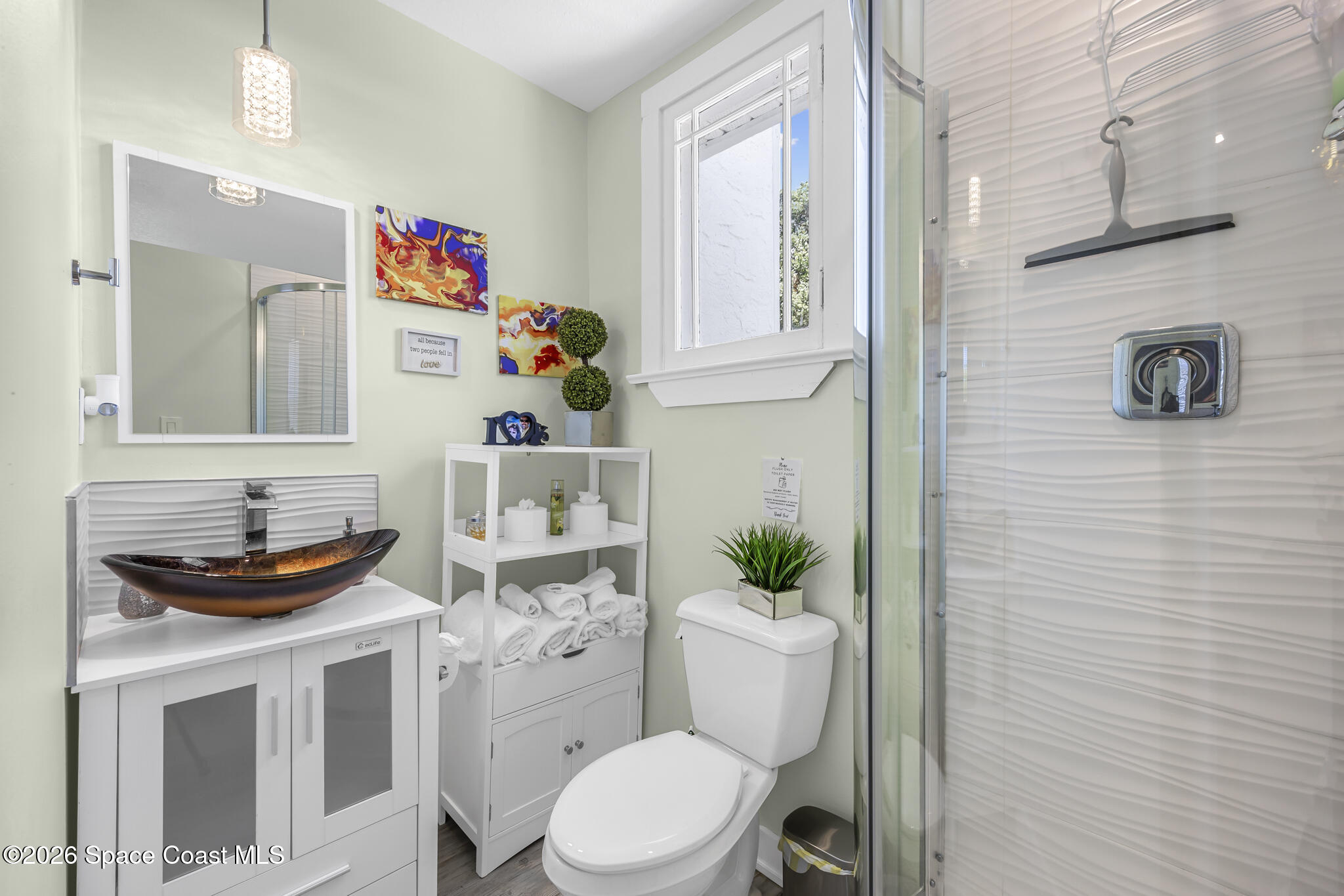 130 Valencia Road Rockledge, FL 32955 - Photo 67 of 72 Contemporary Bath w/ Glass Shower