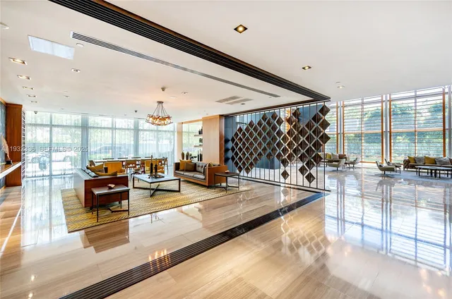 a view of a balcony with an outdoor space