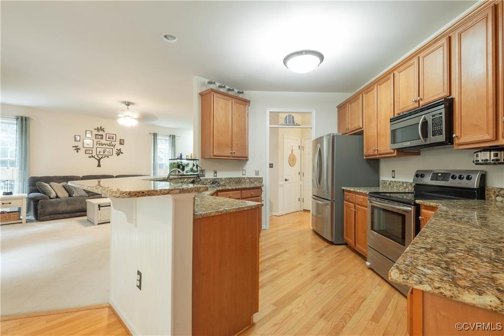 862 Club Ridge Court Chester, VA 23836 - Photo 16 of 50 Kitchen with appliances with stainless steel finis