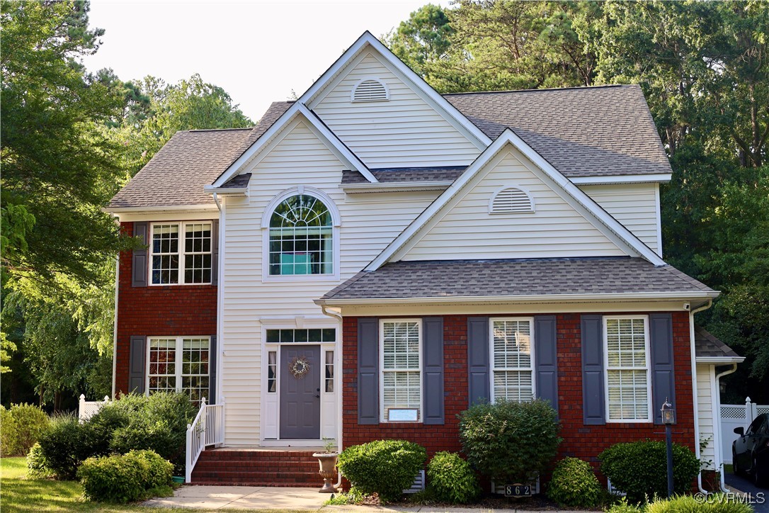 862 Club Ridge Court Chester, VA 23836 - Photo 2 of 50 View of front of house