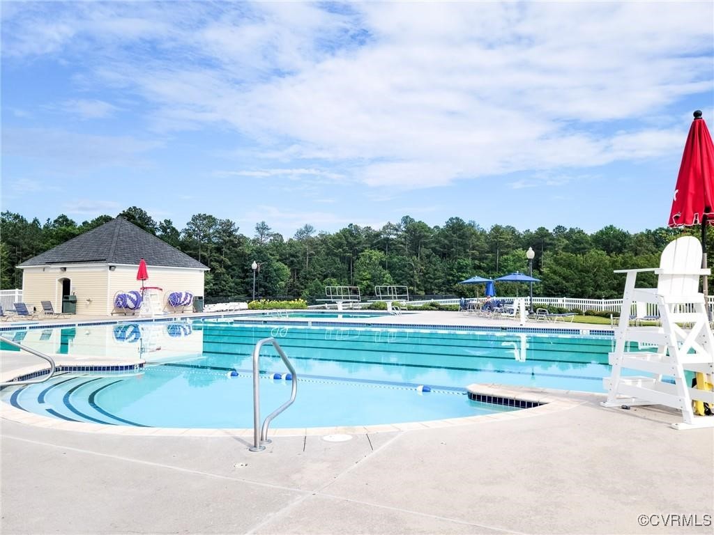 862 Club Ridge Court Chester, VA 23836 - Photo 48 of 50 View of swimming pool with a patio