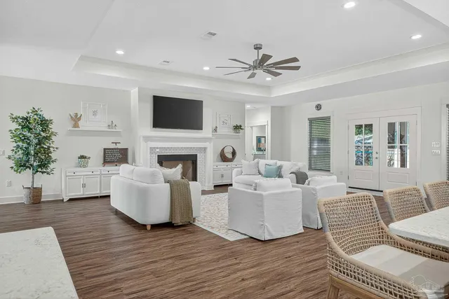 a spacious bathroom with a double vanity sink double mirror and a mirror