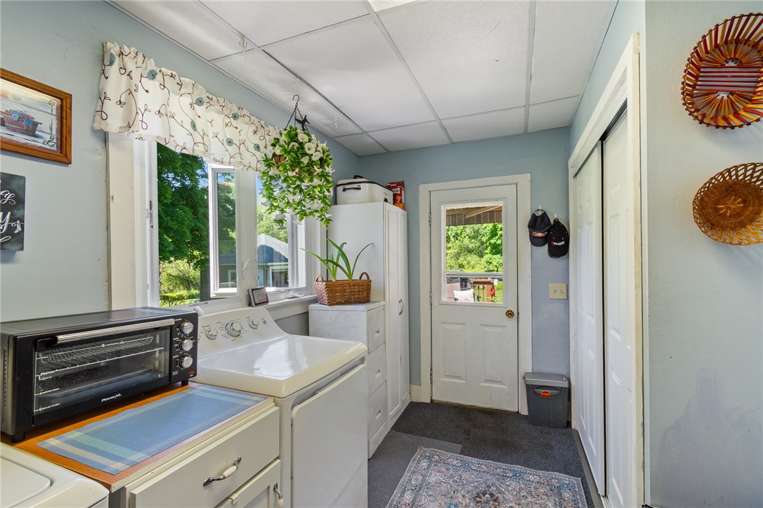 11805 Wilson Road Butler, NY 14590 - Photo 22 of 48 The FIRST FLOOR LAUNDRY - step right out to the de