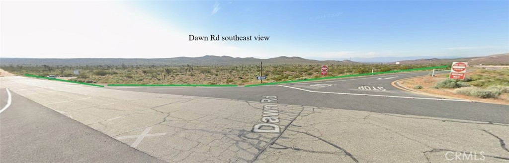1 Dawn Road Rosamond, CA 93560 - Photo 11 of 17 a view of a road with a mountain view