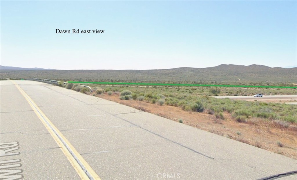 1 Dawn Road Rosamond, CA 93560 - Photo 9 of 17 a view of a road with an ocean view