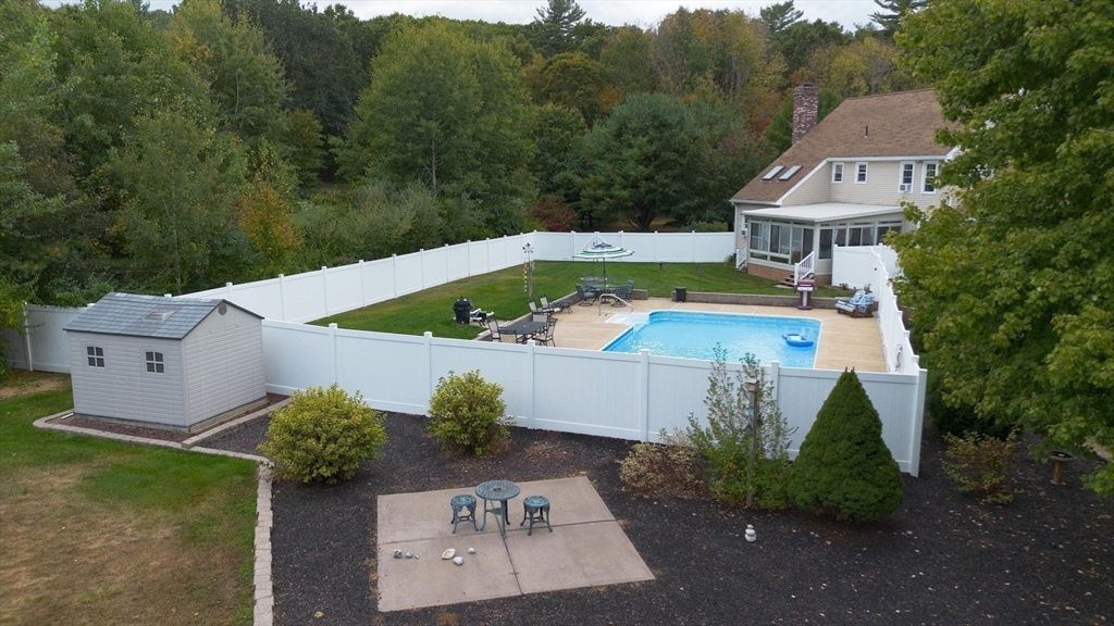 49 Dennis Whitney Road Oakham, MA 01068 - Photo 38 of 40 an aerial view of a house
