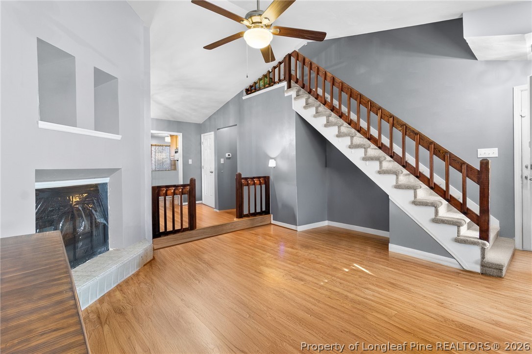 1912 Havilah Road Fayetteville, NC 28303 - Photo 2 of 14 a view of entryway and hall with wooden floor