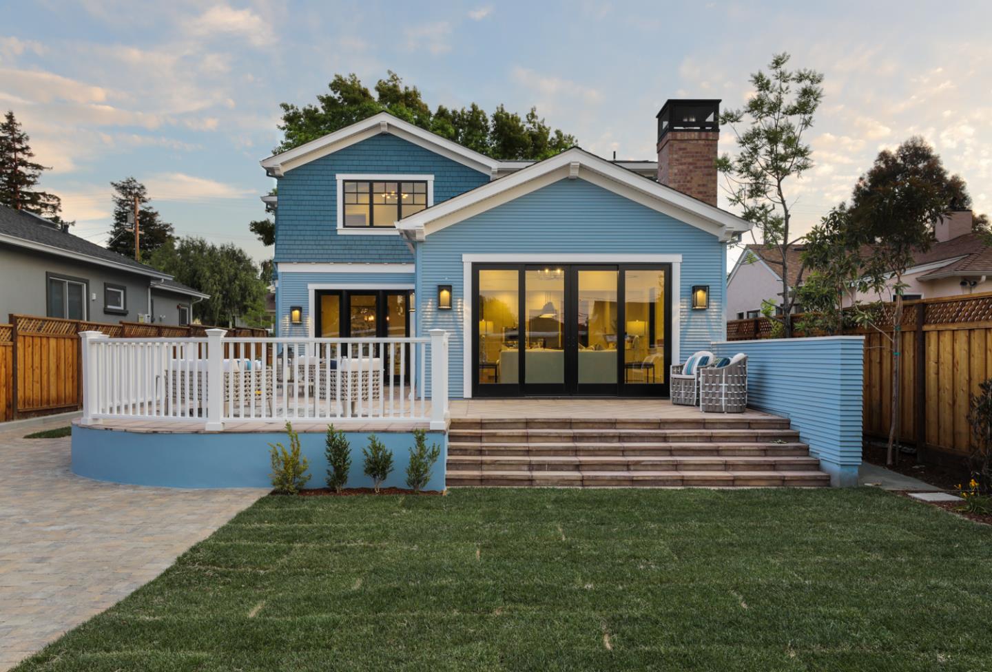 28 Bloomfield Road Burlingame, CA 94010 - Photo 26 of 27 a front view of a house with a yard