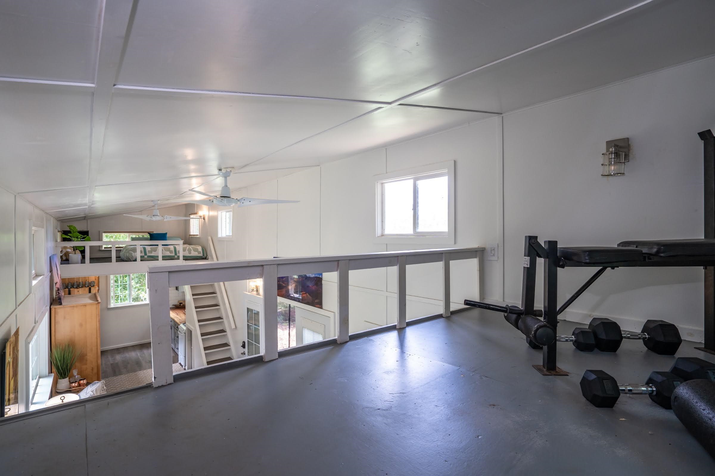 1740 Kokomo Road, Unit B Haiku, HI 96708 - Photo 28 of 29 a view of an entryway with wooden floor