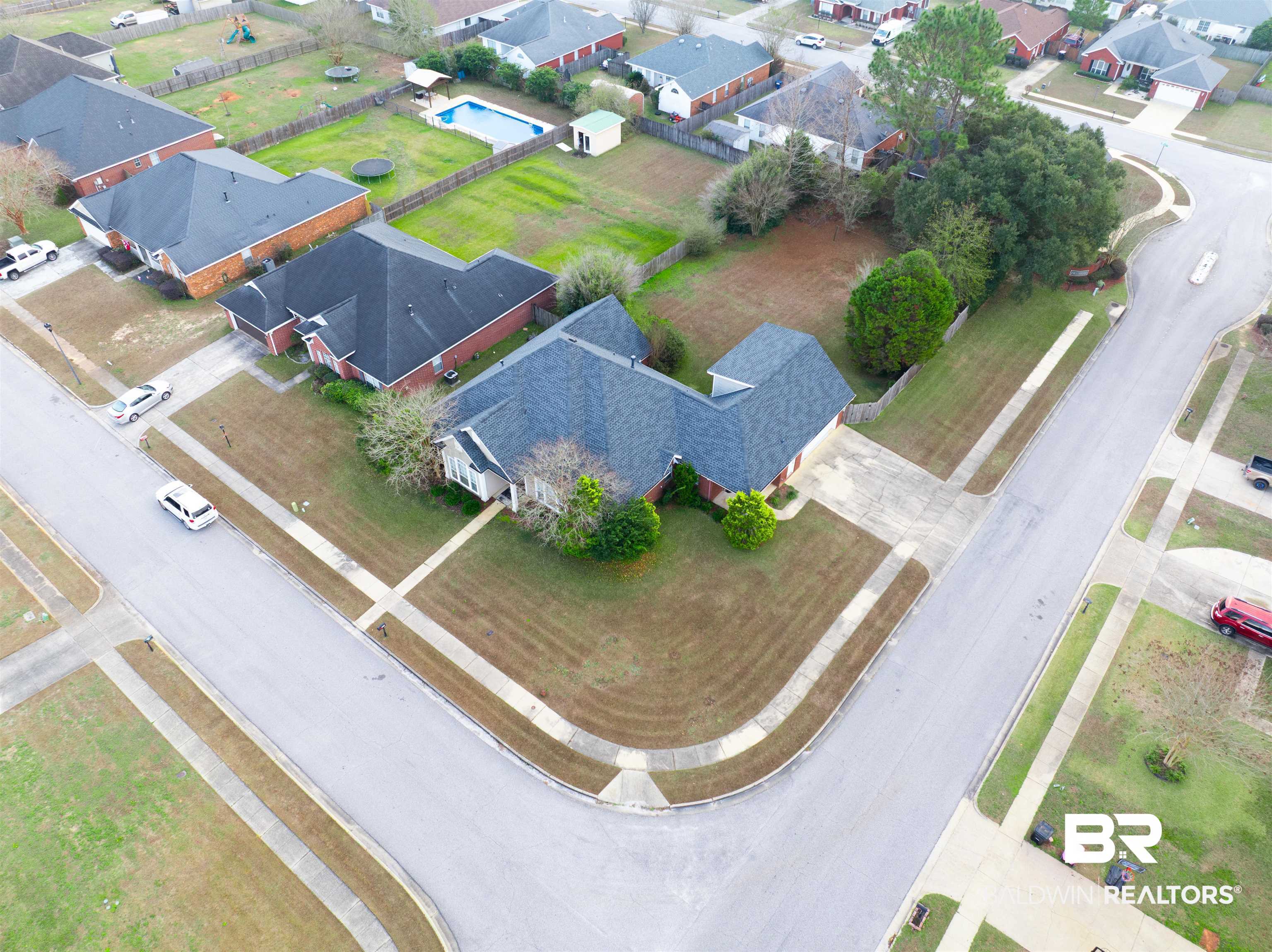 10023 Springfield Court Mobile, AL 36695 - Photo 50 of 50 Aerial perspective of suburban area