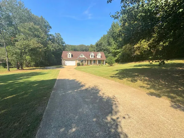 a view of a big yard next to a big yard