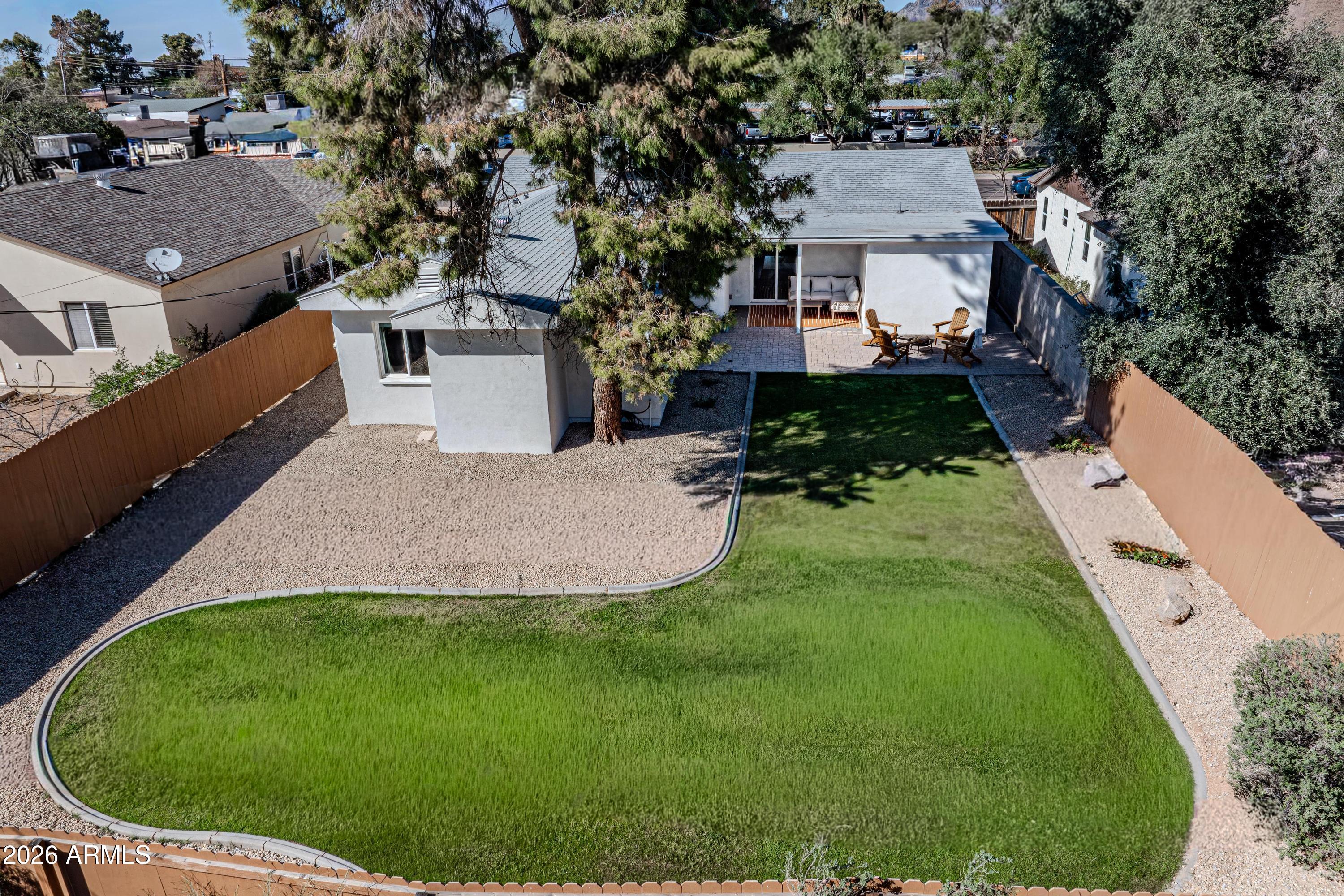 2327 East Weldon Avenue Phoenix, AZ 85016 - Photo 28 of 34 an aerial view of a house