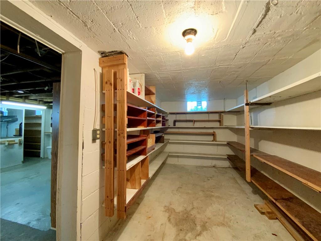 629 Ridge Road Ambridge, PA 15003 - Photo 27 of 38 Extra room in the basement with lots of storage