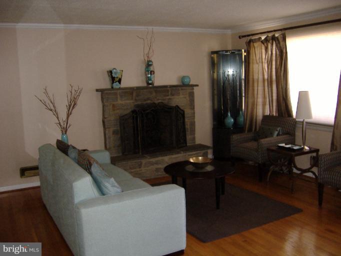 3727 Sonara Road Randallstown, MD 21133 - Photo 8 of 15 Living Room with Fireplace